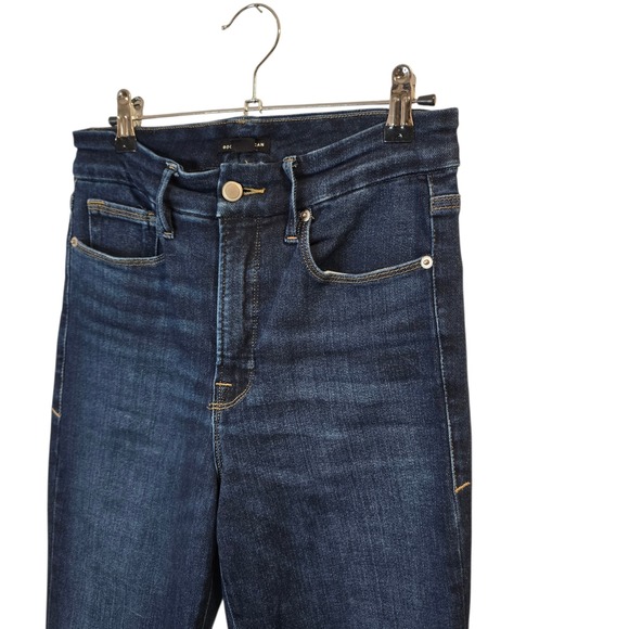 Good American Good Classic Boot Women 6 28 Indigo Excellent High Rise Jeans - Picture 3 of 6